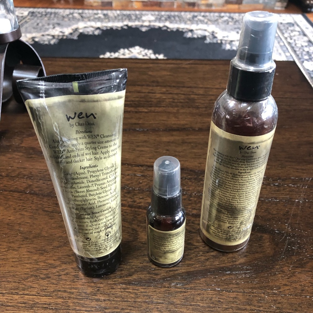 WEN hair bundle sweet almond mint, never used! - Picture 2 of 2